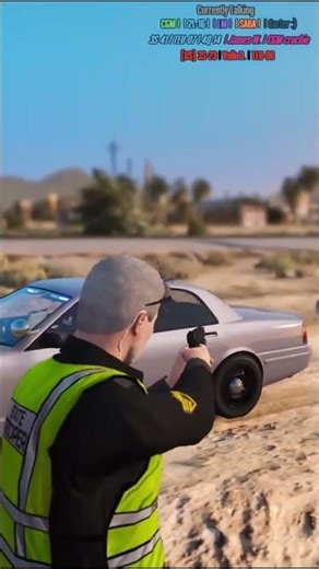 Traffic Stop Gone South 😳💥 #gta5 #fivem #grandtheftauto #gtarp #sacrp