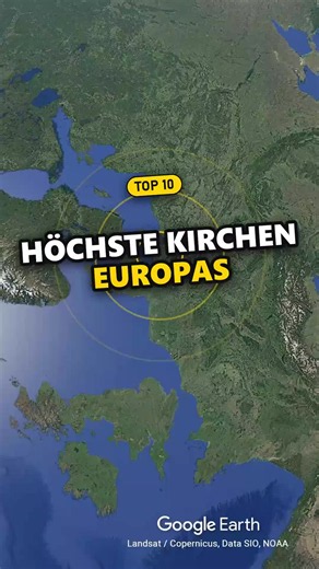Deutschland: 4 der 10 höchsten Kirchen Europas