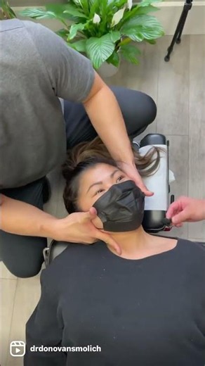 Spinal decompression and cervical adjustment #foryou #chiropractic.