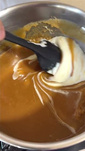 The creamiest caramel filling you'll ever make. 🍮✨