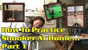 To submit your home practice setup (the stranger the better!) for inclusion in our next video in this series: 1. Please tag us in a Facebook post... https://www.facebook.com/TheSnookerGym/ 2. Or make a comment below with a youtube video link that features it. Find out more about how to take part in the weekly webinar discussions on these / other topics with Nic and other Beat Your Highest Break Club members: https://www.thesnookergym.com/beat-your-highest-break-club Here is our most popular prob