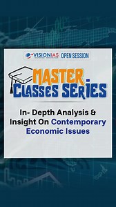 Open Session | Master Classes Series | In- Depth Analysis & Insight On Contemporary Economic Issues | 20th October, 1 PM 🔓Unlock Expert Insights: Master Classes Series on Critical Economic Challenges.💫 ✨Join our exclusive open session in the Master Classes Series as we dive into today’s most pressing economic challenges.📚 Gain expert analysis, actionable insights, and strategies to tackle complex financial issues with confidence.💪 📍Speaker: Ram Sudhir Sir Key Topics We'll Explore: 📍Need fo