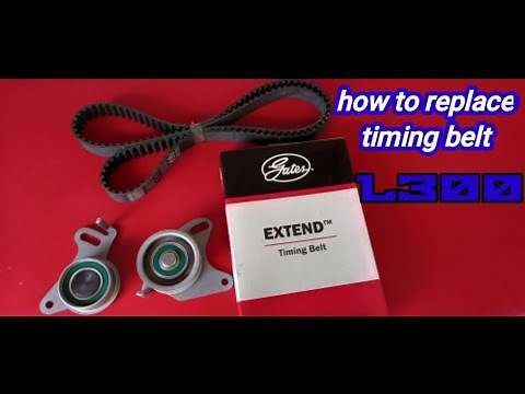 paano magpalit ng timing belt L300 mitsubishi