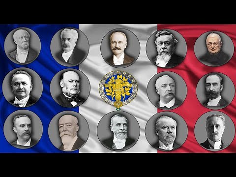 The history of the 14 presidents of the Third Republic