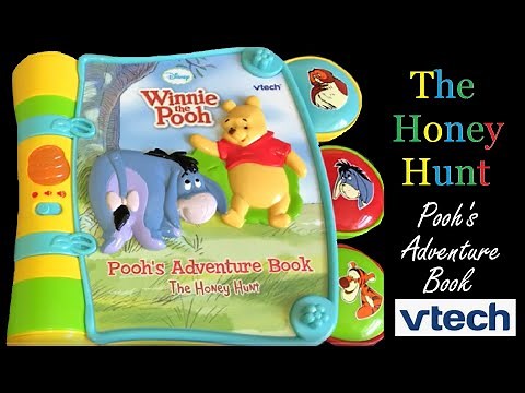 Winnie the Pooh Vtech Disney Story Poohs Adventure Book - The Honey Hunt