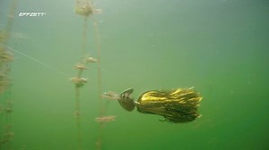 🎬 Underwater action with our award-winning #EFFZETT Pike Rattlin' Spinner! 👀 | EFFZETT