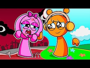 Oren tied up Pinki?! | Oren x Pinki Love Story Complete | Incredibox Sprunki Animation