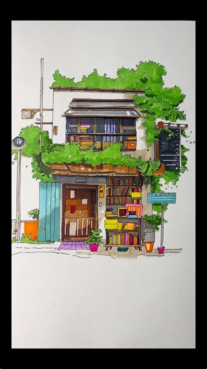 How to do architectural sketching? ✨ #art #architecture #youtubeshorts #drawing #sketch #shorts