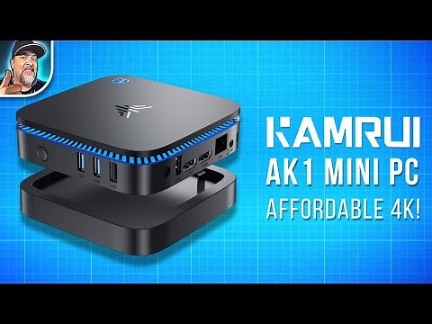 Kamrui AK1 Mini PC Review - Awesome 4K Mini PC