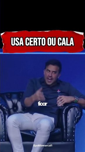 Use certo or cala! @pablomarcall @clipeibrasil #PabloNitroHX #ClipeiBrasil