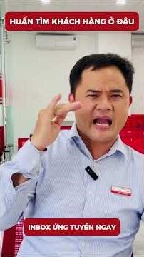 Khách đầu tiên của Huấn là từ facebook, Huấn làm được bạn cũng làm được