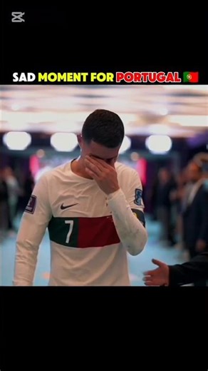 "Sad Moment For Portugal"😓🇵🇹#football#fyp#shorts#edit