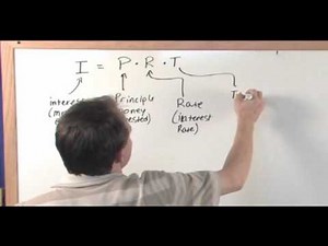 Lesson 8 - Interest Problems (Algebra Word Problems)