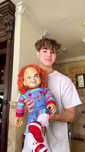 Chucky Doll Prank on Mom's Car