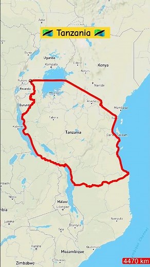Exploring Tanzania's Land Borders (Part 1)