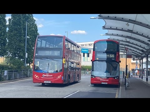 Full Route Visual:London Bus Route 616|Edmonton Green-Winchmore Hill|LondonBuses632