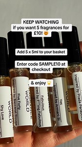 13K views · 17 reactions | Finally, fragrances that don’t cost a fortune! Try any 5 x 5ml for only £10! | The Fragrance World | Facebook