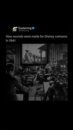 Explaining | Follow (us) @Explaining to learn something NEW every day 🧠💫 This is how Disney made sounds for their cartoons in the 1940s! #memes... | Instagram