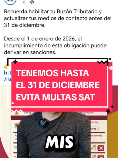 Evita Multas SAT: Habilita tu Buzón Tributario