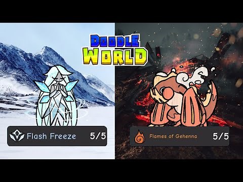 Two Powerful Moves, 50% Accuracy【Doodle World PvP】