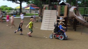 We're passionate about bringing the joy of play to all kids of all abilities! Learn more about the inclusive and historic story behind the Wabun Playground Area here: http://ow.ly/ZSR7305RWRI | Landscape Structures Inc.