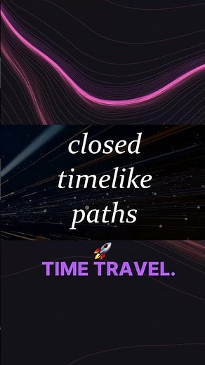 Closed Loops in Spacetime: The SHOCKING Math That Makes Time Travel Possible! 🤯