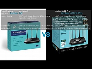 Archer A8 VS Archer AX72 Pro
