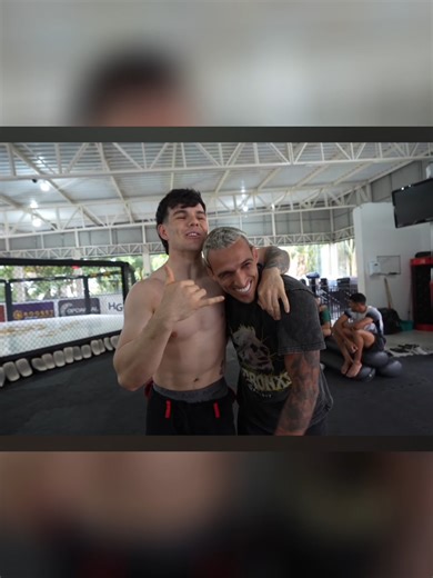 Flexcidine y Charles Dubronx en Combate de Judo