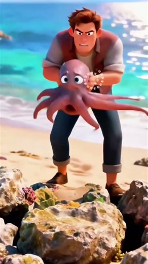 Octopus 🐙 #shorts #octupus #storiesforkids #storytelling