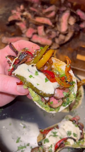 Grilled Steak Fajita Tacos