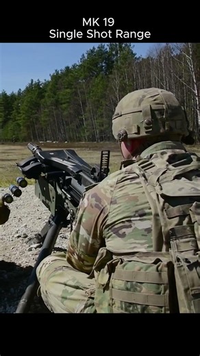 Inside Firing the Powerful MK19 Single shot Range 💀 #shorts #military