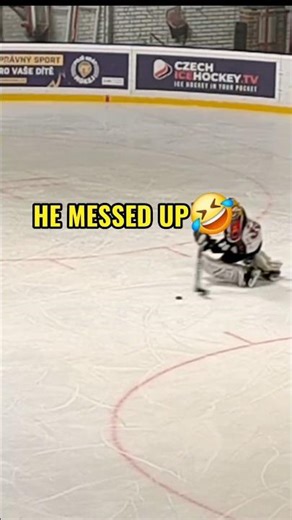 REFS WOULD NEVER ALLOW THIS🤯 #hockey #fails