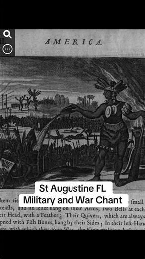 America New World - War Chant #timucuan #tribe #idol #shorts #florida #history #fba