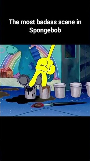 Spongebob badass scene #shorts #spongebob
