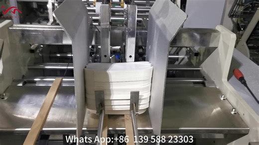 Easy Operation Fully Automatic Paper Lunch Box Making Forming Machine Paper Rectangle Box Making Machine