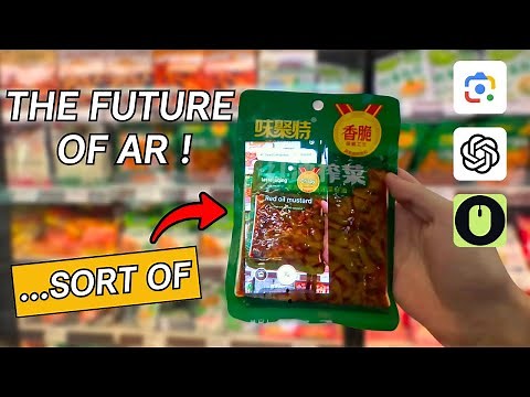 Is Augmented Reality Here? XREAL Beam Pro + Google Lens & ChatGPT