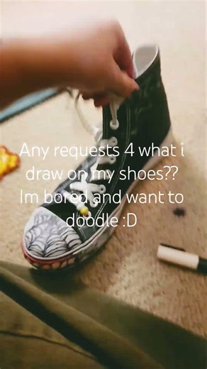 give me your creativity. #shoes #art #converse #drawing