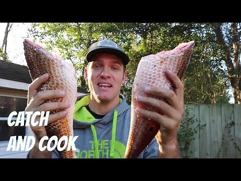 Catch and Cook Ep:7 Redfish on the Half Shell