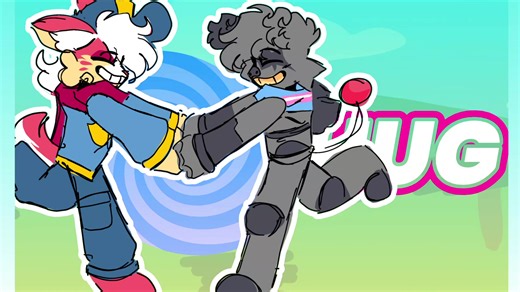 HUG MEE!! AU PIGGY!! #animation #piggy #furry #pibby #trend @Robby :3 [he/it]