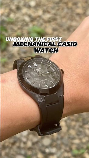 Unboxing the first Mechanical Casio Watch - Edifice EFK-100XPB-1AJF #casio #edifice #watch