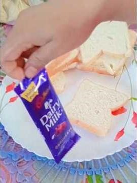 পাউরুটি ও ক্যাডবেরি দিয়ে তৈরি একটি অত্যন্ত সুস্বাদু ও সহজ ডেজার্ট #shortcookingvideo