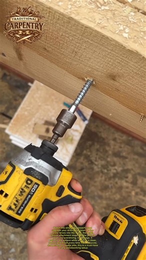 Smart Screw Depth Control Tool #woodworking #diy #powertools