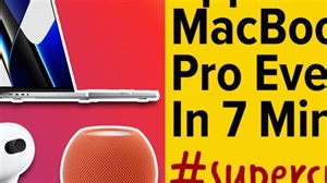 Apple Unleashed event in 7 minutes: MacBook Pro, AirPods 3, M1 Pro and M1 Max chip launched