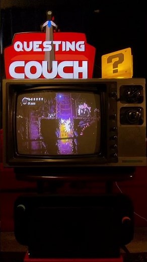Playing Hollow Knight on a Retro CRT TV 🎮📺