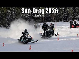 Snowmobile Drag Race #1 - 2026