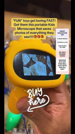 Spark Curiosity with Fun Learning Toys! #kidsmicroscope