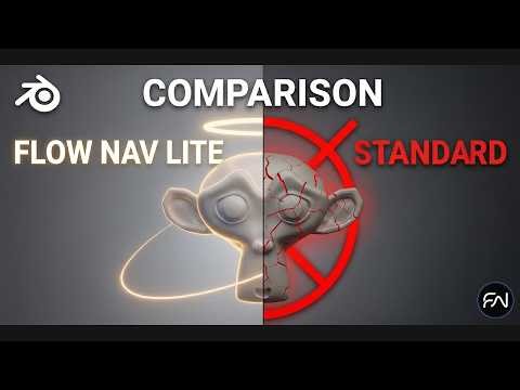 Flow Navigation Lite 1.3.1 vs Blender Navigation