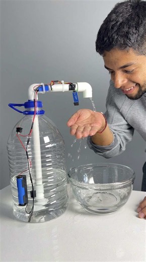 Así puedes hacer un Lavamanos ahorrador de agua 👀🚰 | How To Make Water Filter