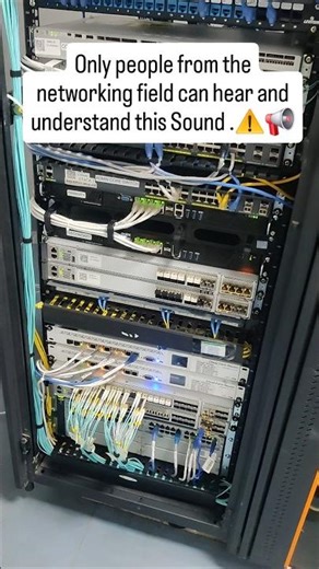 Server Room Network Rack #cctv #networking #server