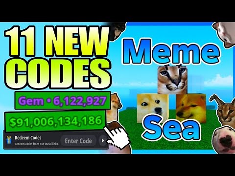 *NEW CODES* ALL WORKING CODES FOR MEME SEA IN JANUARY 2025! ROBLOX MEME SEA CODE